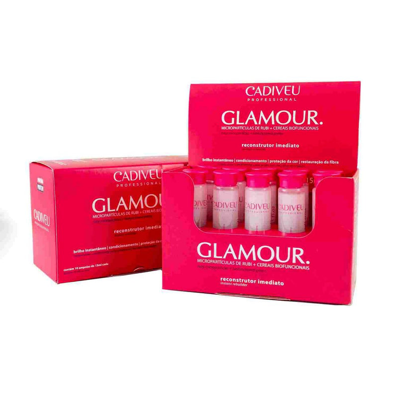 Cadiveu Glamour Ruby Immediate Hair Rebuilder Ampoule 0,5fl.oz 15ml - Keratinbeauty