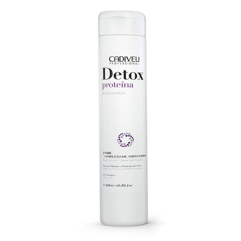 Cadiveu Detox Protein Pre Shampoo 320ml - 10.8fl.oz - Keratinbeauty