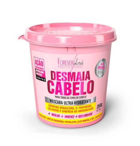 Ultra Hydrating Mask Desmaia Cabelo - Forever Liss 350g - Keratinbeauty