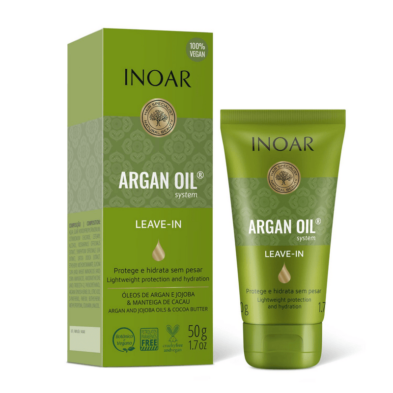 Inoar Argan Oil System Leave In 50g - Keratinbeauty