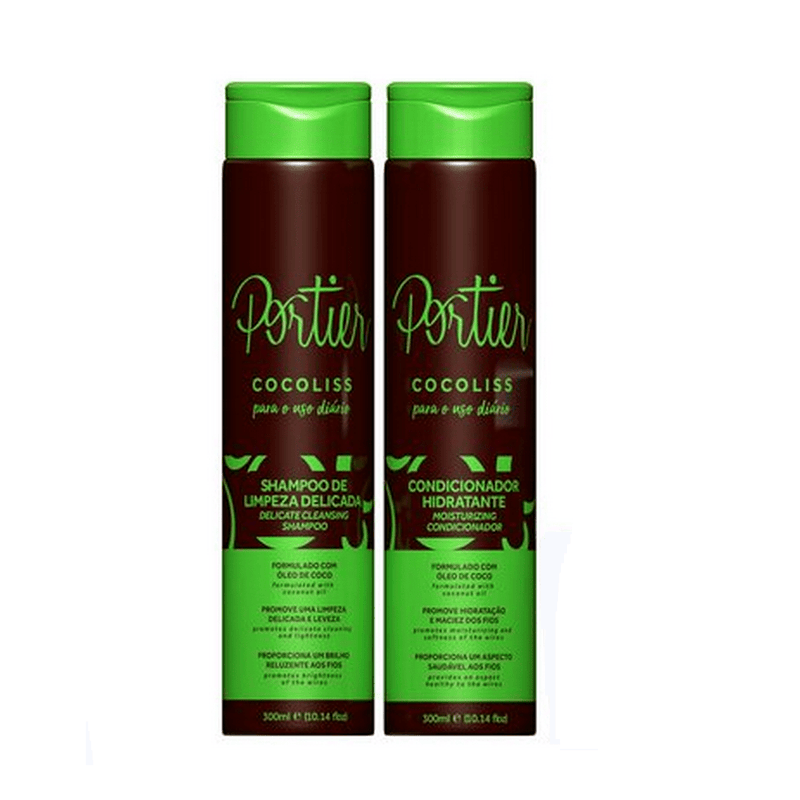 Portier Cocoliss Daily Use Shampoo and Conditioner kit - Keratinbeauty